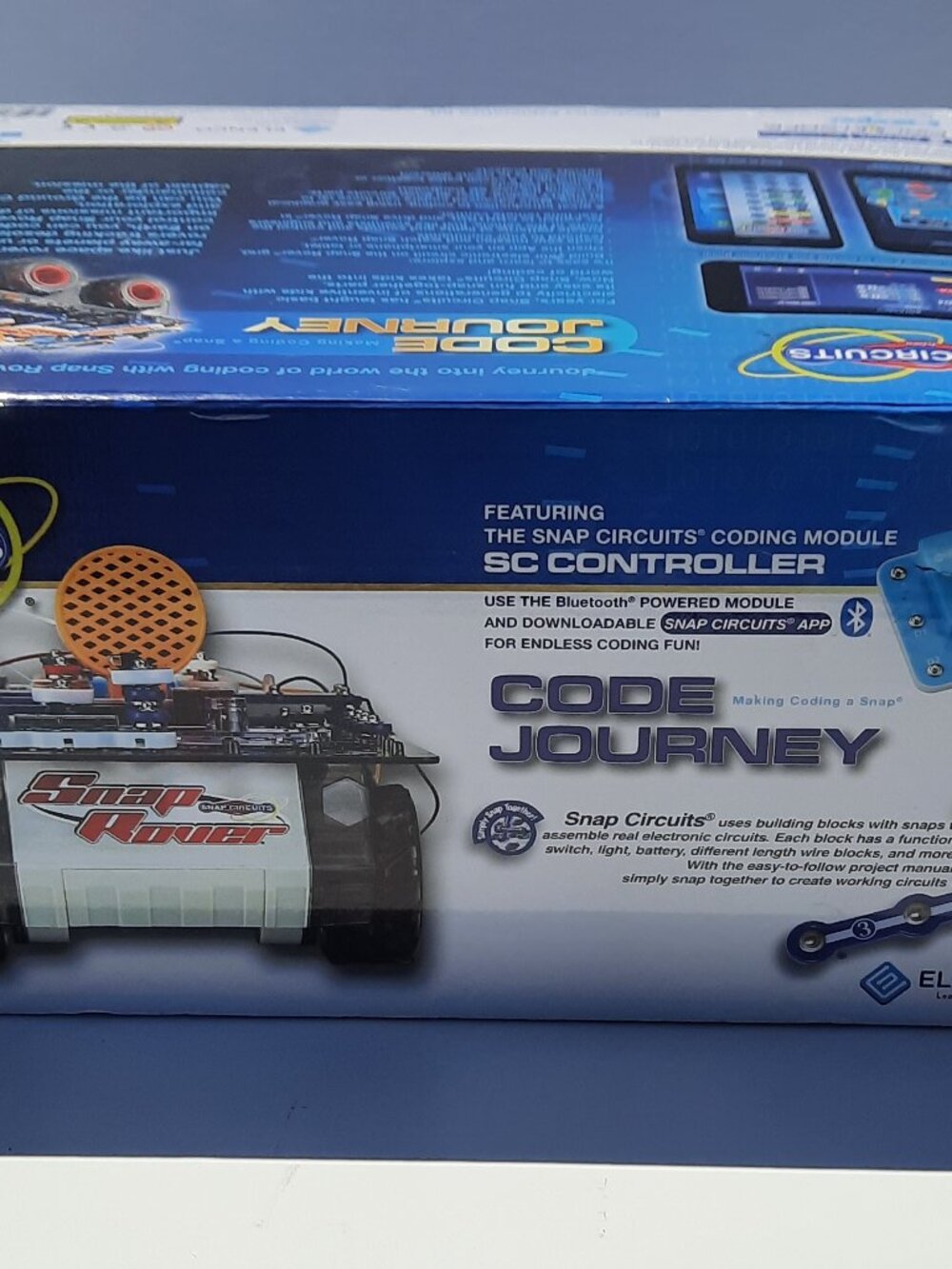 Snap Circuits Code Journey Electronics Educational Coding Kit with Snap Rover - Picture 3 of 8